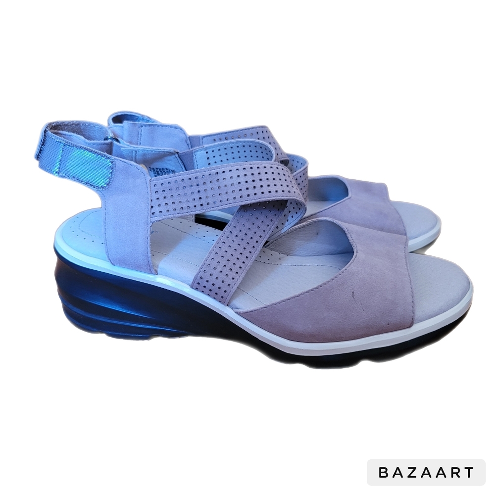 Jambu Sandals Womens 9M Lily Taupe Memory Foam Comfort - Picture 3 of 6